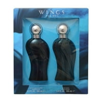 Set cadou Parfum 2 piese Giorgio Beverly Hills Wings pentru bărbați