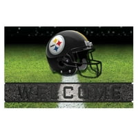 Pittsburgh Steelers Crumb Cauciuc Ușă Mat