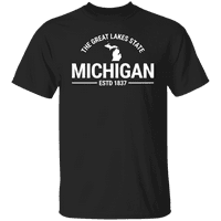 America grafică statul Michigan SUA colecția de tricouri grafice pentru bărbați Great Lakes