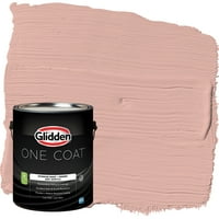 Glidden one Coat vopsea interioară și grund, Mesa Roz portocaliu, galon, Semi-lucios