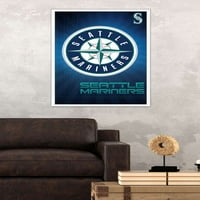 Seattle Mariners-Poster De Perete Cu Logo, 22.375 34