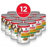 Hill ' s Science Diet Puppy conserve de mâncare pentru câini, tocană savuroasă cu pui și legume, 12. oz, mâncare umedă pentru