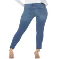 Sofia Jeans de Sofia Vergara femei Skinny Mijlocul naștere Stretch glezna blugi