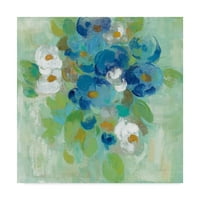 Marcă comercială Fine Art 'Spring Aroma II White Flowers' Canvas Art de Silvia Vassileva