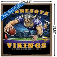 Minnesota Vikings-Poster De Perete Pentru Zona Finală, 22.375 34
