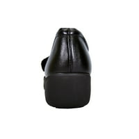 Ora confort Odele lățime largă profesionale elegant pantof negru 7.5