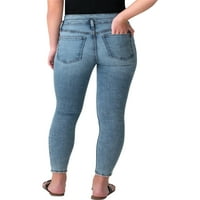 Silver Jeans Co. Blugi Skinny pentru femei High Note High Rise, dimensiuni talie 24-36