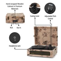 Crosley Voyager vinil record Player cu difuzoare cu Bluetooth fără fir-platane Audio