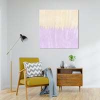 Wynwood Studio Abstract Modern Canvas Art-fundal estetic violet și alb, artă de perete pentru living, dormitor și baie, în 30,