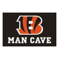 - Cincinnati Bengals Man Cave UltiMat 5' x8 ' covor