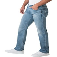 Silver Jeans Co. Blugi bărbați Allan Classic Fit straight Leg, dimensiuni talie 28-44