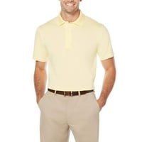 Bărbați Mare și înalt Cu mânecă scurtă AirFlu Golf performance Solid Polo Shirt