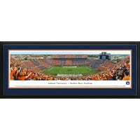 Auburn Football-Stripe the Stadium, End Zone View, Blakeway panorame NCAA College Print cu cadru de lux și covoraș dublu