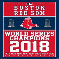 Afișul De Perete Boston Red So - Champions, 22.375 34