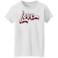 Graphic America Valentine ' s Day Holiday Love colecția de tricouri grafice pentru femei