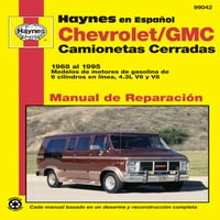 Chevrolet GMC Camionetas Cerradas Haynes Manual de reparatii modelos de motores de gasolina de cilindros en l modelos, 4.3 L V