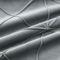 Chilipiruri unice geometrice decorative arunca perna acoperi Gri deschis 18x18