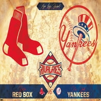 Rivalități-New York Yankees vs Boston Red deci Poster de perete, 22.375 34
