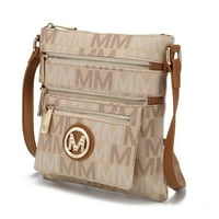 Colectia Beatrice Signature Multi compartimente Crossbody de Mia K., Gri