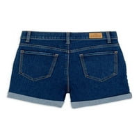 Jordache Fete Triple Stack Pantaloni Scurți, Dimensiuni 4 - & Plus