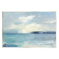 Stupell Industries Abstract vedere la Ocean peisaj pictură artă Neîncadrată imprimare artă de perete, Design de Julia Purinton