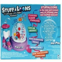 Stuffaloons Super Deluxe balon umplutura Maker Kit cu bonus de pluș