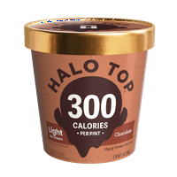 Halo Top înghețată ușoară de ciocolată, fl oz Pint