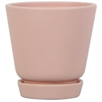 Mainstays 4.5 în Shift piersic ceramice jardinieră