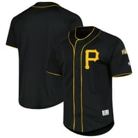 Tricou de Baseball negru pentru bărbați Pittsburgh Pirates