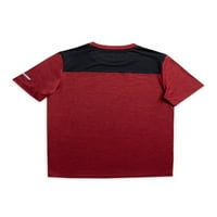 Tricou Solid Cu Mânecă Scurtă Pentru Băieți Athletic Works, Mărimi 4 - & Husky