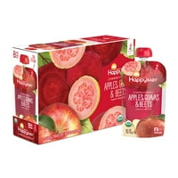 Happy Baby organice mere, Guave & sfecla oz. Pungă