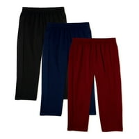 Pantaloni Din Plasă Pentru Băieți Athletic Works, Pachet 3, Dimensiuni 4 - & Husky