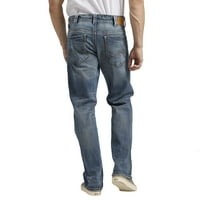 Silver Jeans Co. Bărbați Gordie Vrac blugi drepte talie dimensiuni 28-44